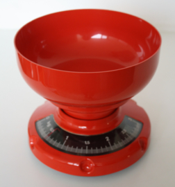 GROTE RETRO KEUKENWEEGSCHAAL