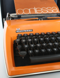 VINTAGE TYPEMACHINE ORANJE