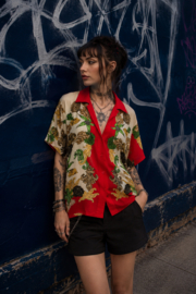 Vintage Ocean Breeze Overhemd | Unisex Size: M