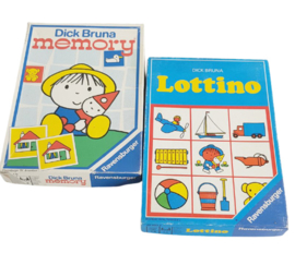 VINTAGE DICK BRUNA MEMORY & LOTTO