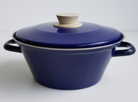 VINTAGE BLAUWE PAN