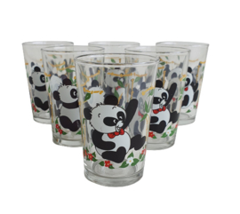 VINTAGE PANDA GLAZEN