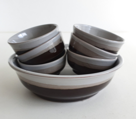 VINTAGE SCHAALTJES, PINDA SET