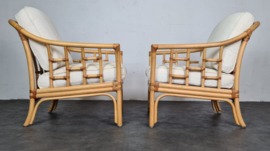 VINTAGE ROTAN FAUTEUILS