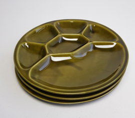 VINTAGE FONDUEBORD ,TAPASBORD