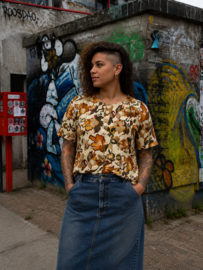 Top Vintage con Estampado Floral | Años 90 - SIZE: 38/40