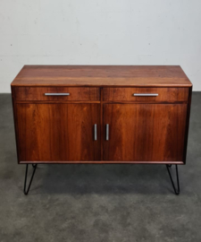 VINTAGE ROSEWOOD MINI SIDEBOARD, BJERRINGBRO