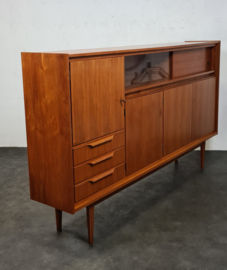 VINTAGE HIGHBOARD, BARTELS WERKEN, DUITSLAND , 1960