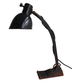 VINTAGE BANKIERS BUREAULAMP, DUITSLAND, 1950S