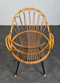 VINTAGE ROTAN STOEL, DIRK VAN SLIEDRECHT
