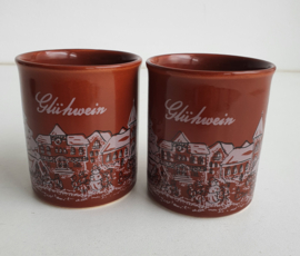 VINTAGE GLÜHWEIN BEKERS