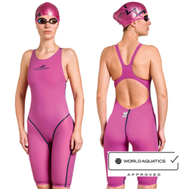 Aquafeel Competition |  Neck-to-Knee Oxygen Pink LTD. ED. (World Aquatics Approved)