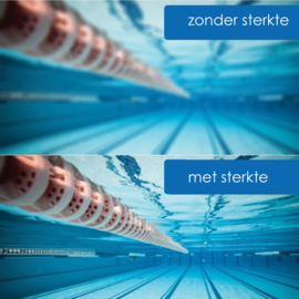 Zwembril op sterkte