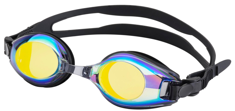 Zwembril op sterkte -10 t/m +8 | €29,95 (Sterkte - 4.5,Sterkte rechteroog: - 4.5,Type glazen: (transparant),Kleur bandje: Zwart,Anti-condens nee)