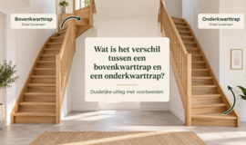 Bovenkwarttrap of onderkwarttrap?