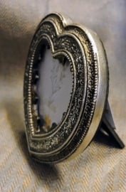 Hartvormig Fotolijstje, Zilver