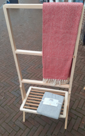 Houten Handdoeken Rek, handgemaakt