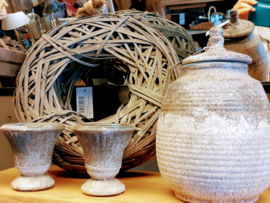 Decoratieve Stenen Pot