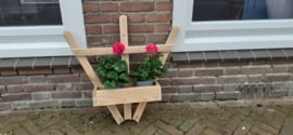 Houten Bloembak, hanger