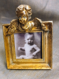 Goudkleurig fotolijstje met Engeltje
