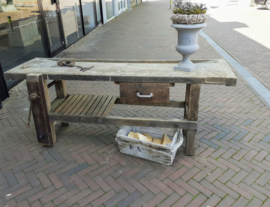 Stoere Authentieke Werkbank