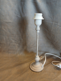 Elegante Lampenvoet, Beige, Metaal 33 cm