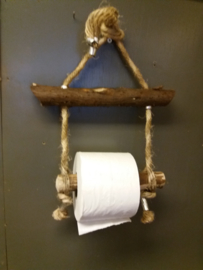 WC rolhouder, natuurstijl