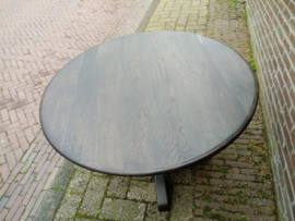 Ronde Tafel in Vergrijsd Eiken kleur