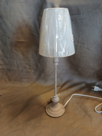 Elegante Lampenvoet, Beige, Metaal 33 cm