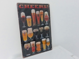 Tekstbord "Cheers"