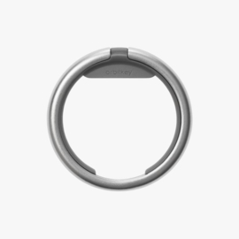Orbitkey Ring (Silver) - Charcoal