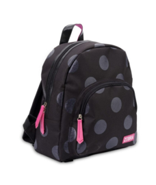 Rugzak (S) Girls Glitter Dot - Black (Merk: Zebra)