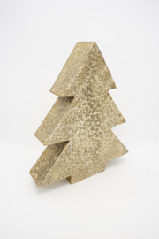 Aluminium Kerstboompje - goud
