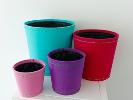 Trendy  foam potten (set van 4)