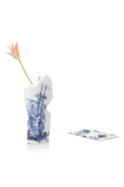 Paper Vase Cover - Delft Blue Icons