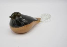 Exclusieve massief glazen vogel van J-Line