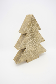 Aluminium Kerstboompje - goud