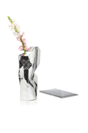 Paper Vase Cover - Silver (Zilver)