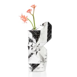 Paper Vase Cover - Silver (Zilver)