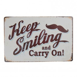 Keep smiling and carry on!