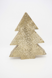 Aluminium Kerstboompje - goud