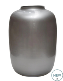Artic M silver Ø25 x H35 cm