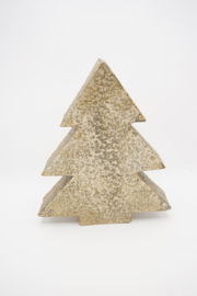 Aluminium Kerstboompje - goud