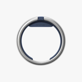 Orbitkey Ring (Silver) - Navy
