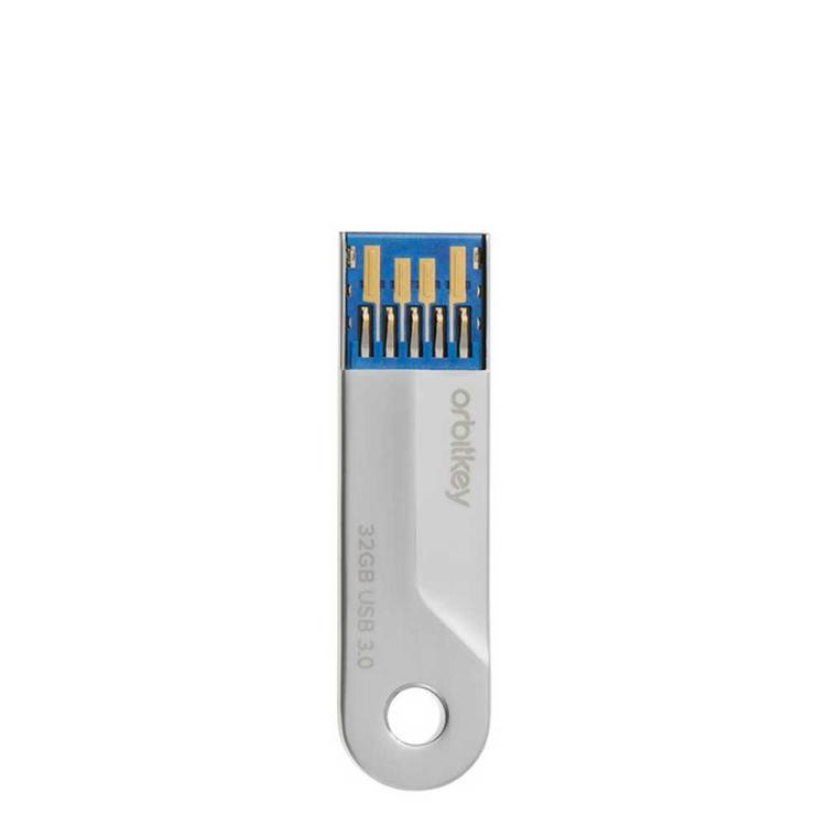 Orbitkey 2.0 USB-3 32GB stainless steel