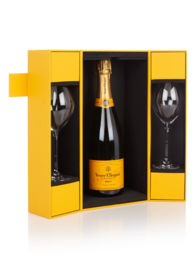 Veuve Clicquot  75cl set in doos