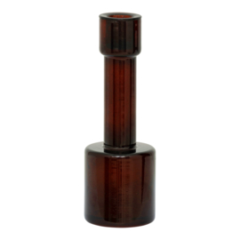 Urban Nature Culture Candle Holder "Lyla" B | rustic brown