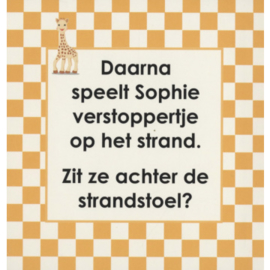 Sophie de Giraf kartonboekje "Waar is Sophie"