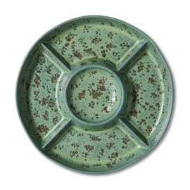 HKliving 70's Ceramics Snackplateau "Minty"
