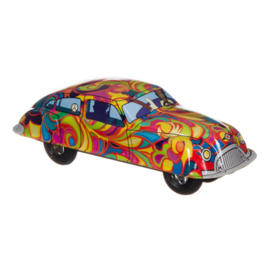 Blikkenspeelgoed jaren 40 hippie auto